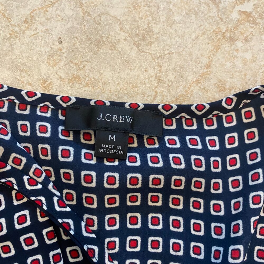 Square Patterned Blouse - image 4